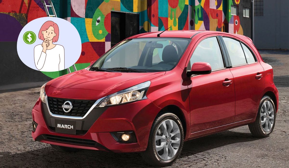 ¿Cuánto necesitas ganar al mes para estrenar un Nissan March 2025?