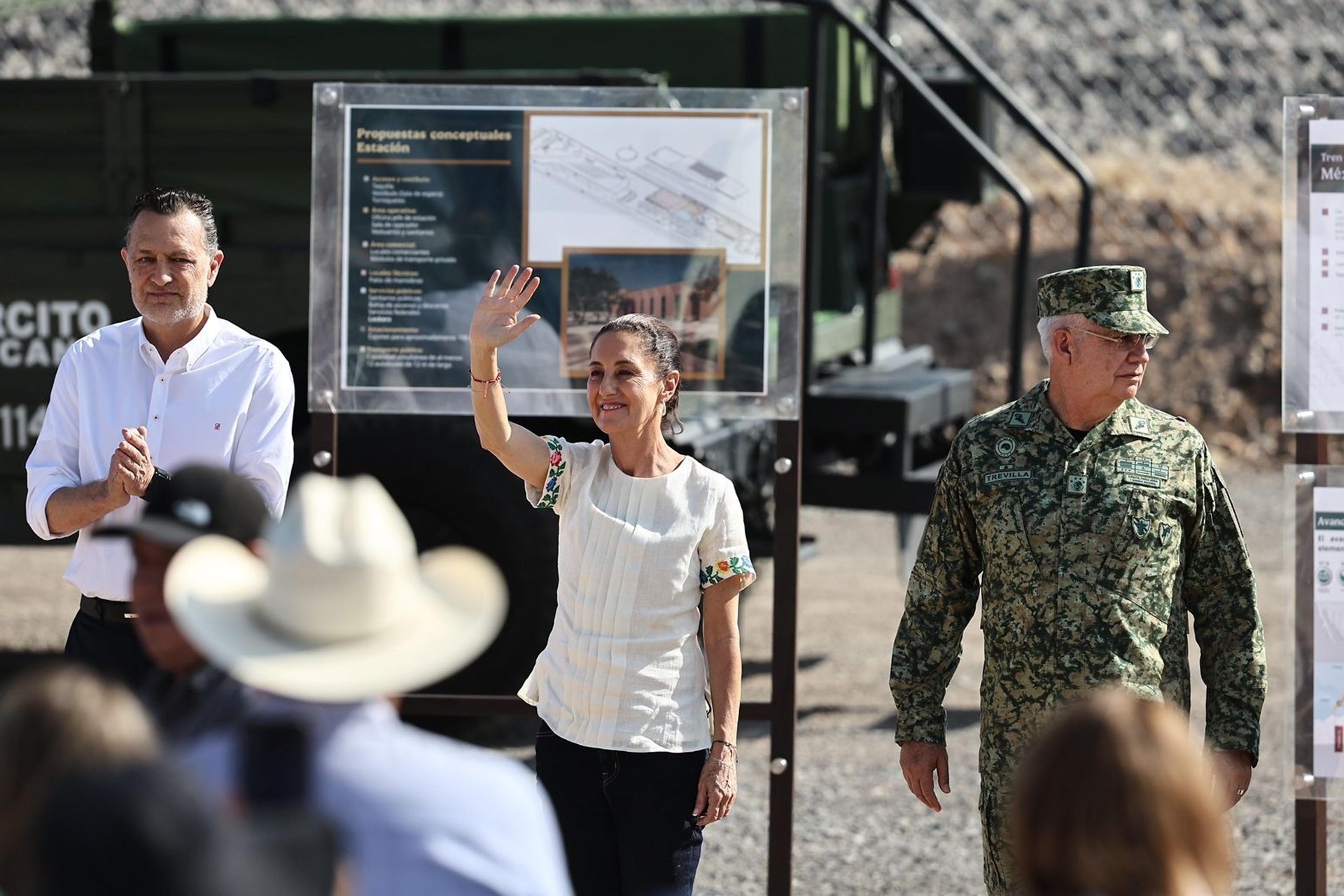 Claudia Sheinbaum inaugura construcción del Tren México – Querétaro