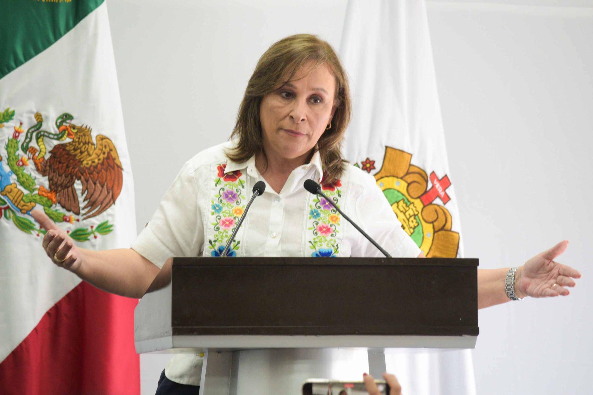 Denuncia Rocío Nahle que hay candidatos con antecedentes penales en Veracruz