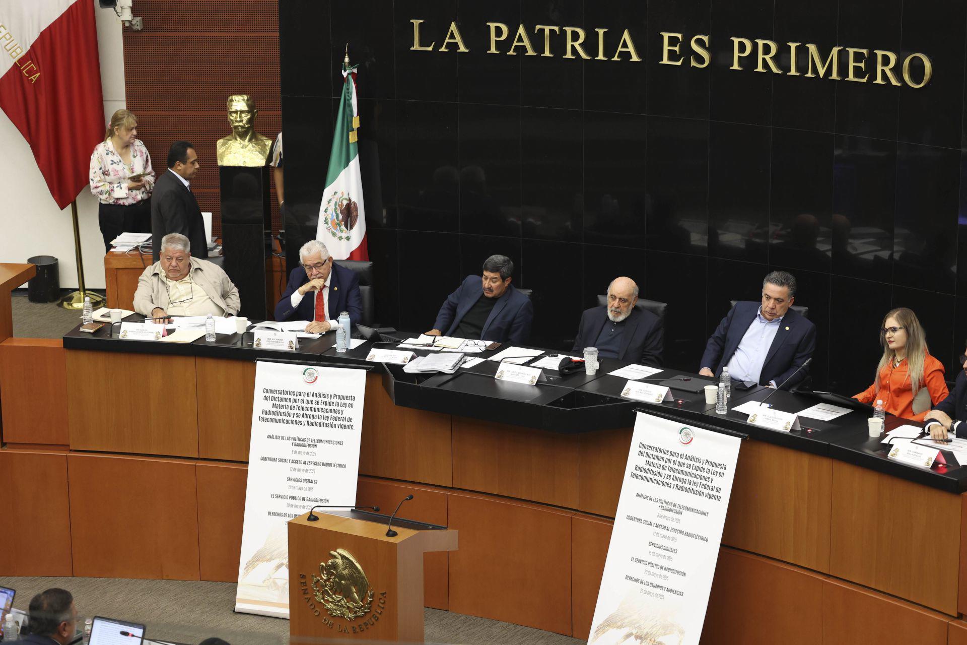 Senado concluye conversatorios sobre Ley de Telecomunicaciones y Radiodifusión