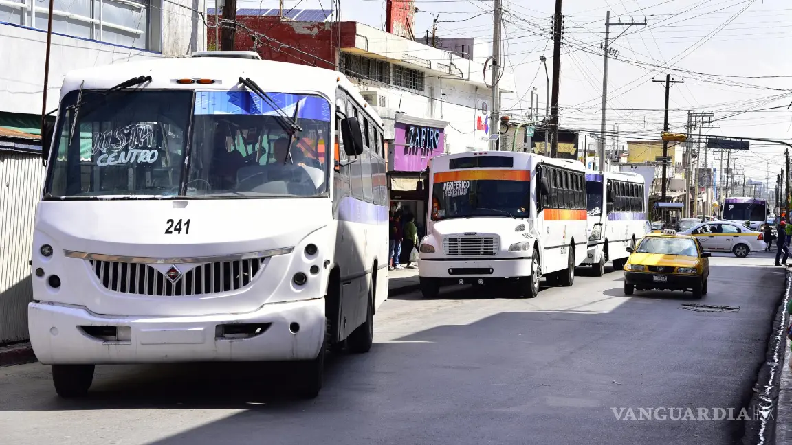 Saltillo proyecta 160 mil usuarios diarios en transporte público