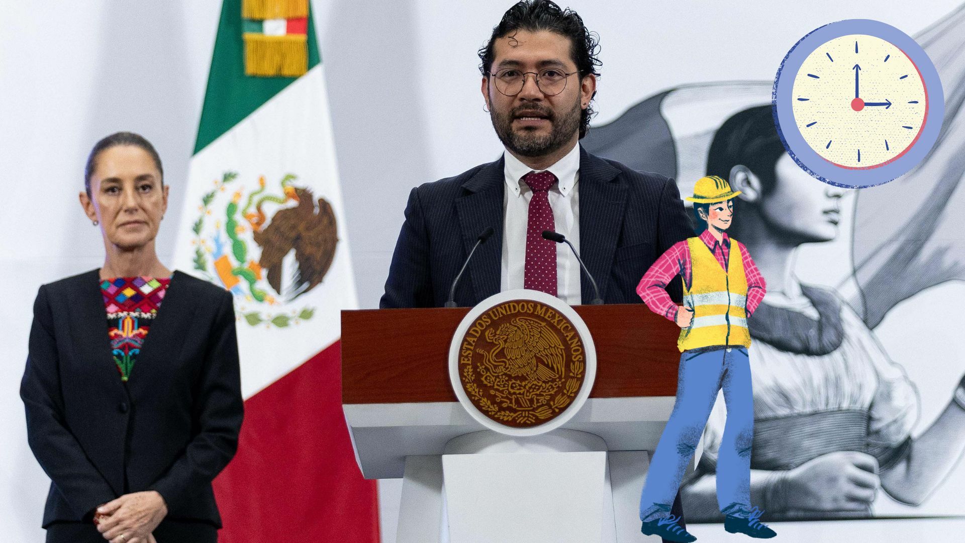 Gobierno de Sheinbaum implementará semana laboral de 40 horas en México, ¿Cómo será el proceso?