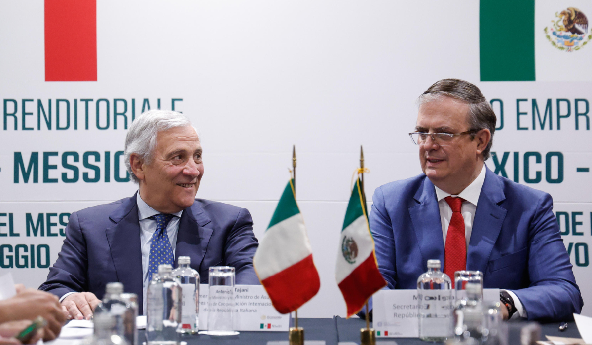 México e Italia acuerdan potenciar negocios e inversiones