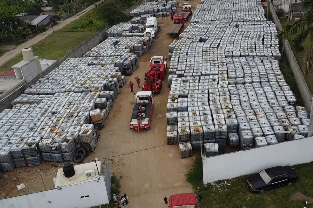 Aseguran más de tres millones de litros de huachicol en Tabasco