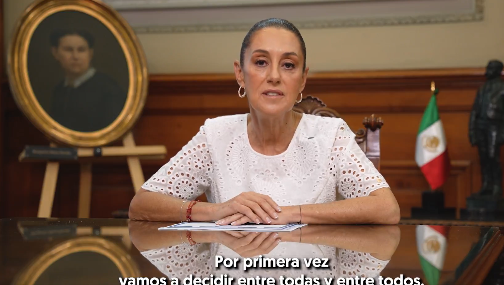 Sheinbaum hace un último llamado a votar en la histórica elección judicial del 1 de junio