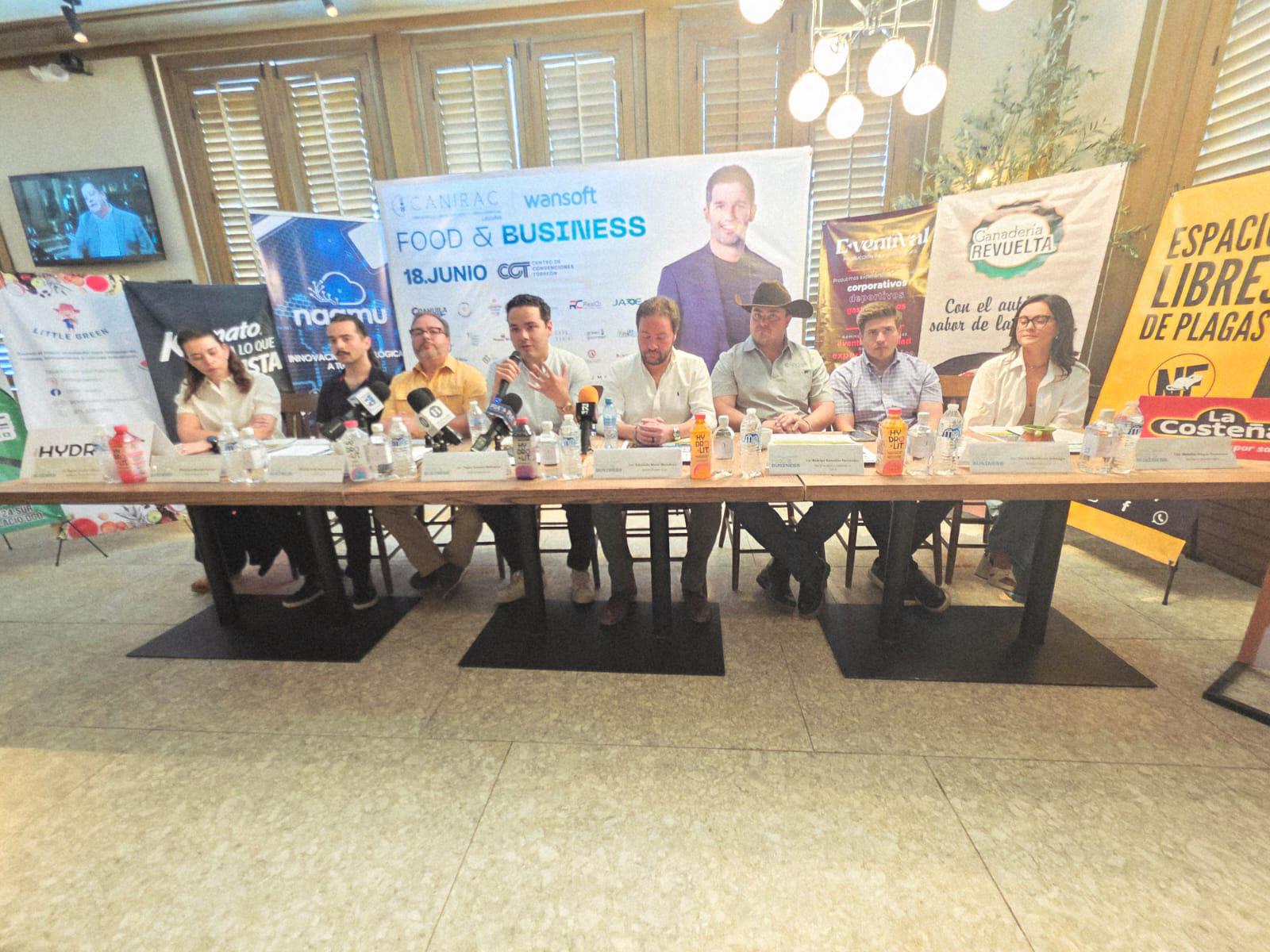 Cortesía de Canirac Laguna llegará el Food & Business a Torreón