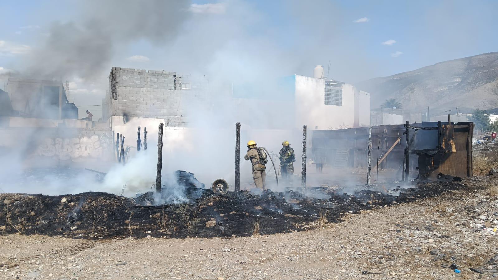 Saltillo: fallece hombre con graves quemaduras luego de que se incendiara su tejabán en Nuevo Mirasierra