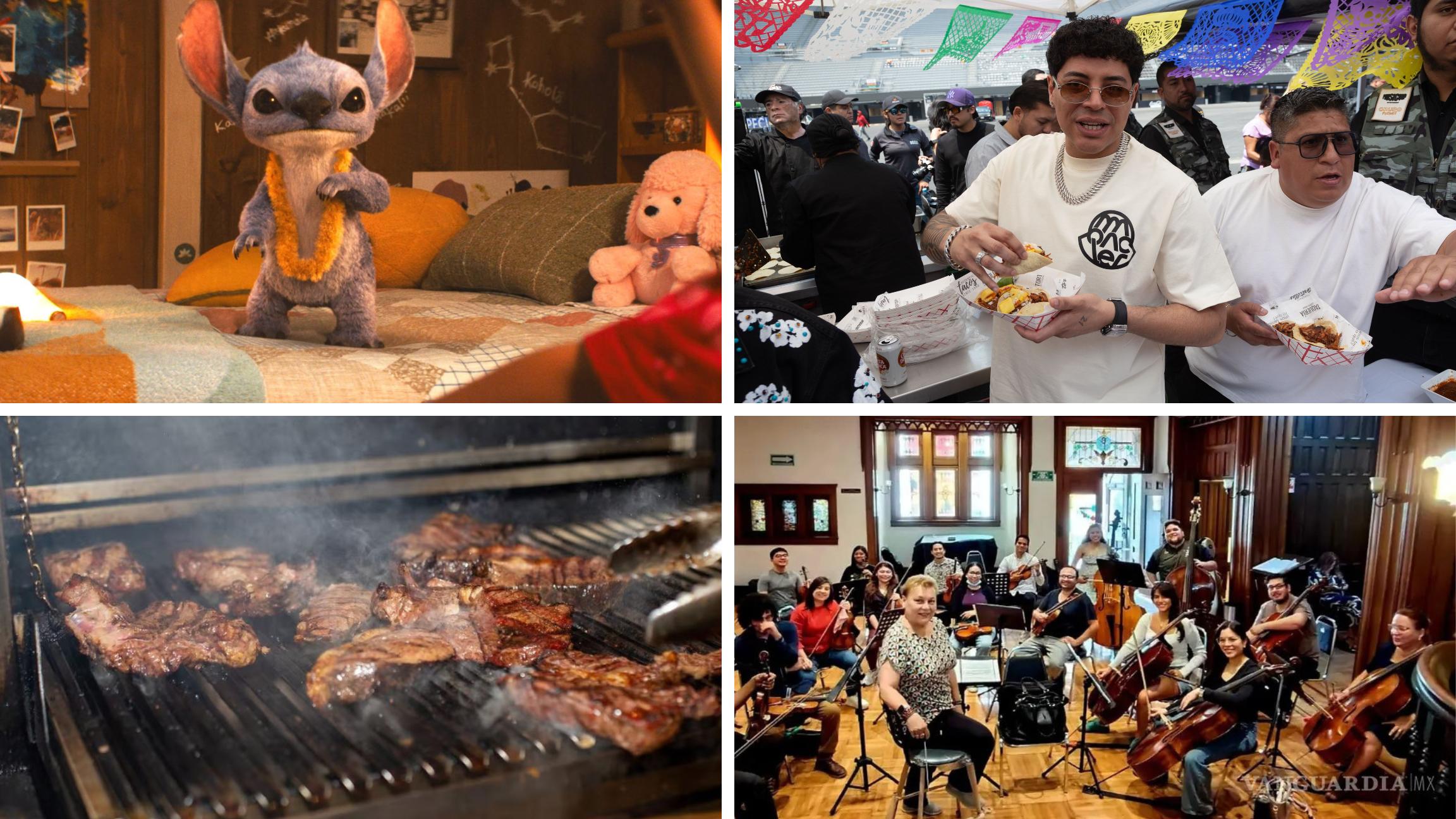 ¿Qué hacer en Saltillo? El Concierto de Grupo Firme, Grill Fest, la Orquesta Metropolitana y ‘Lilo & Stitch’ en el cine