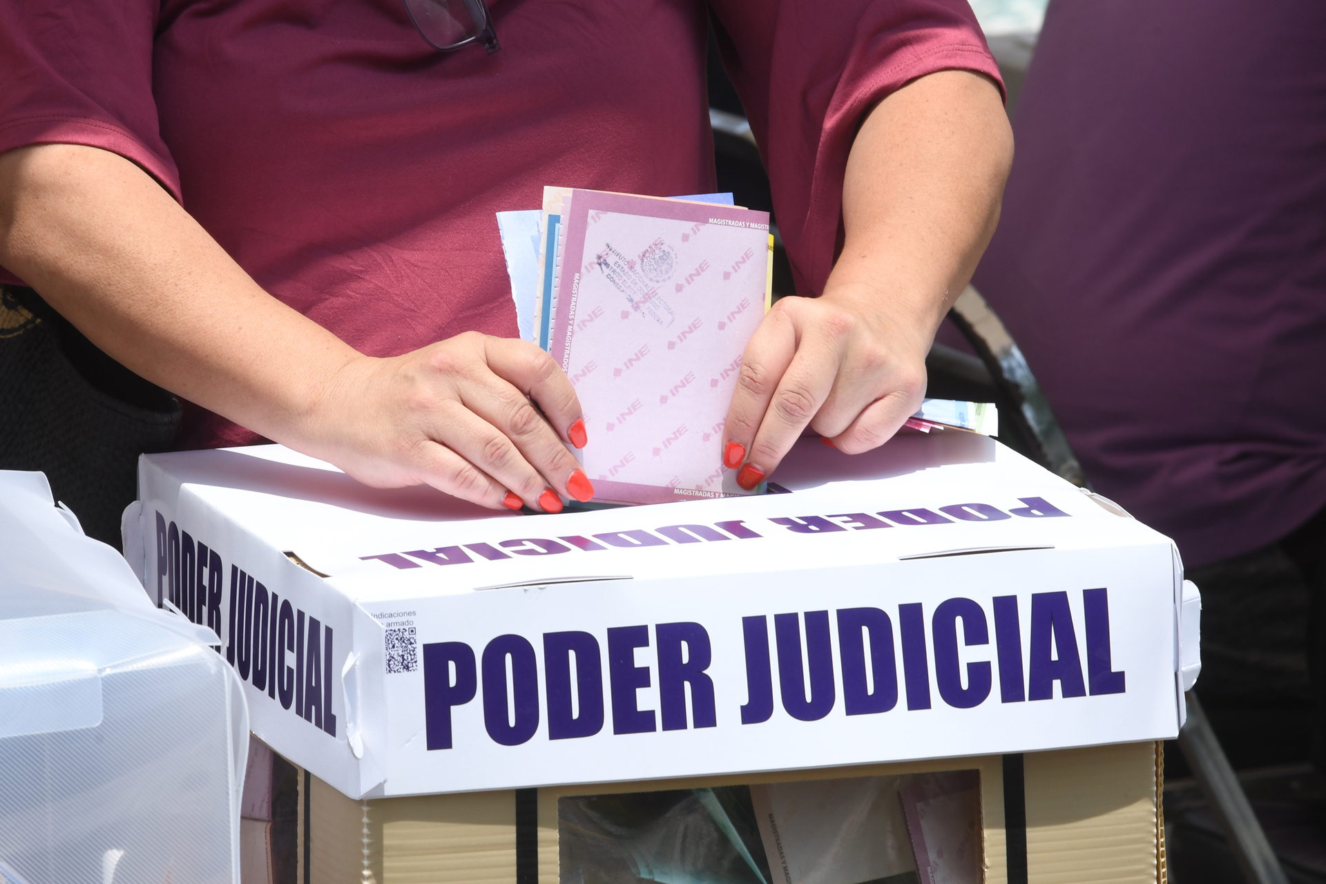 INE estima 12.57% de participación en Elecciones Judiciales
