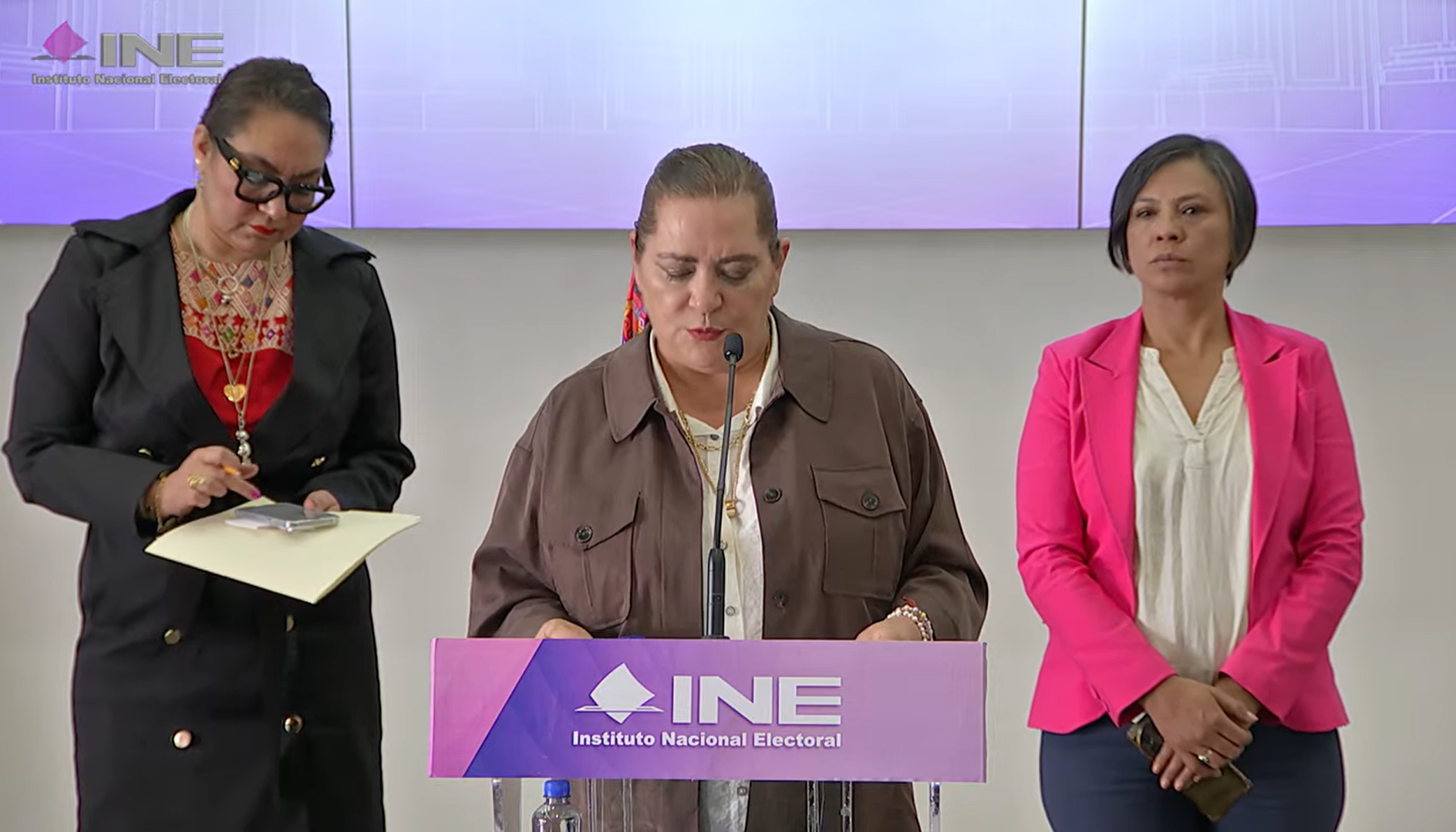 Elecciones Judiciales: Guadalupe Taddei ofrece mensaje sobre cómputos distritales