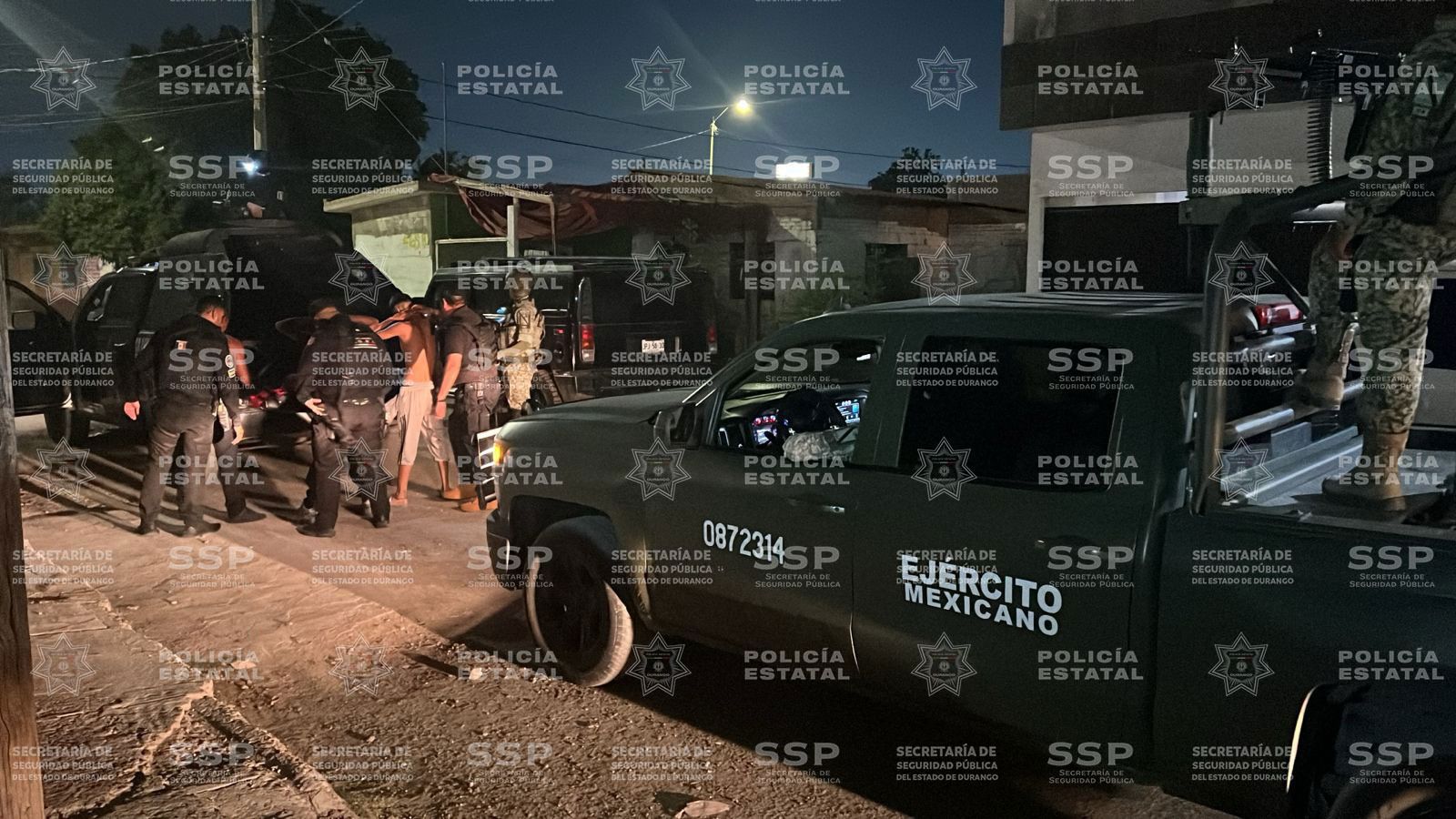 Operativo Dragón en Gómez Palacio y Lerdo deja seis detenidos durante recorridos nocturnos