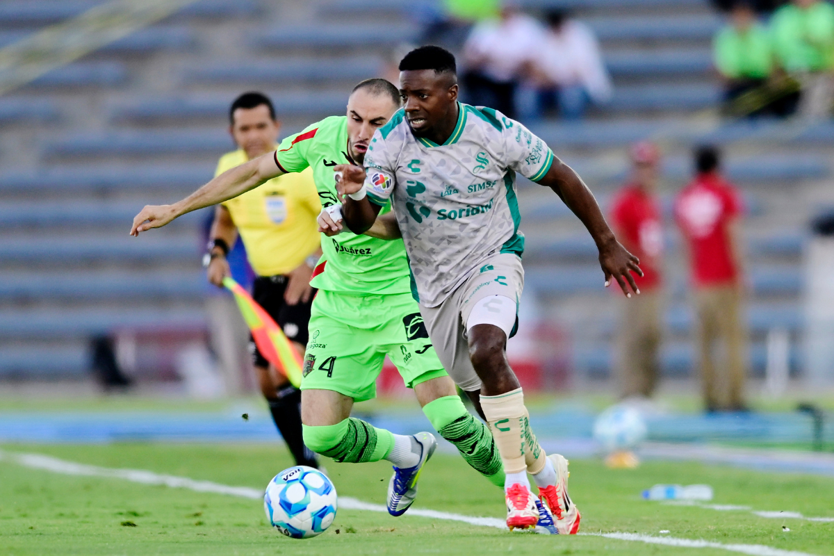 Santos Laguna cae en la frontera ante Bravos; Juárez remontó en tres minutos