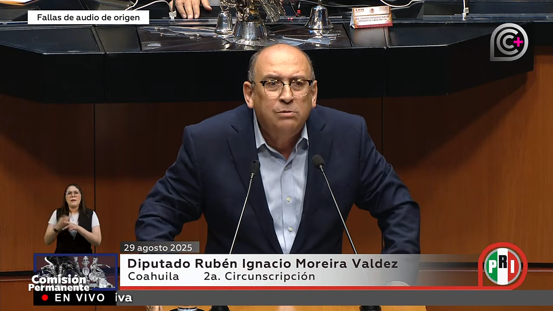 En vivo: Comisión Permanente sesiona sobre agresión a legisladores en acto del miércoles