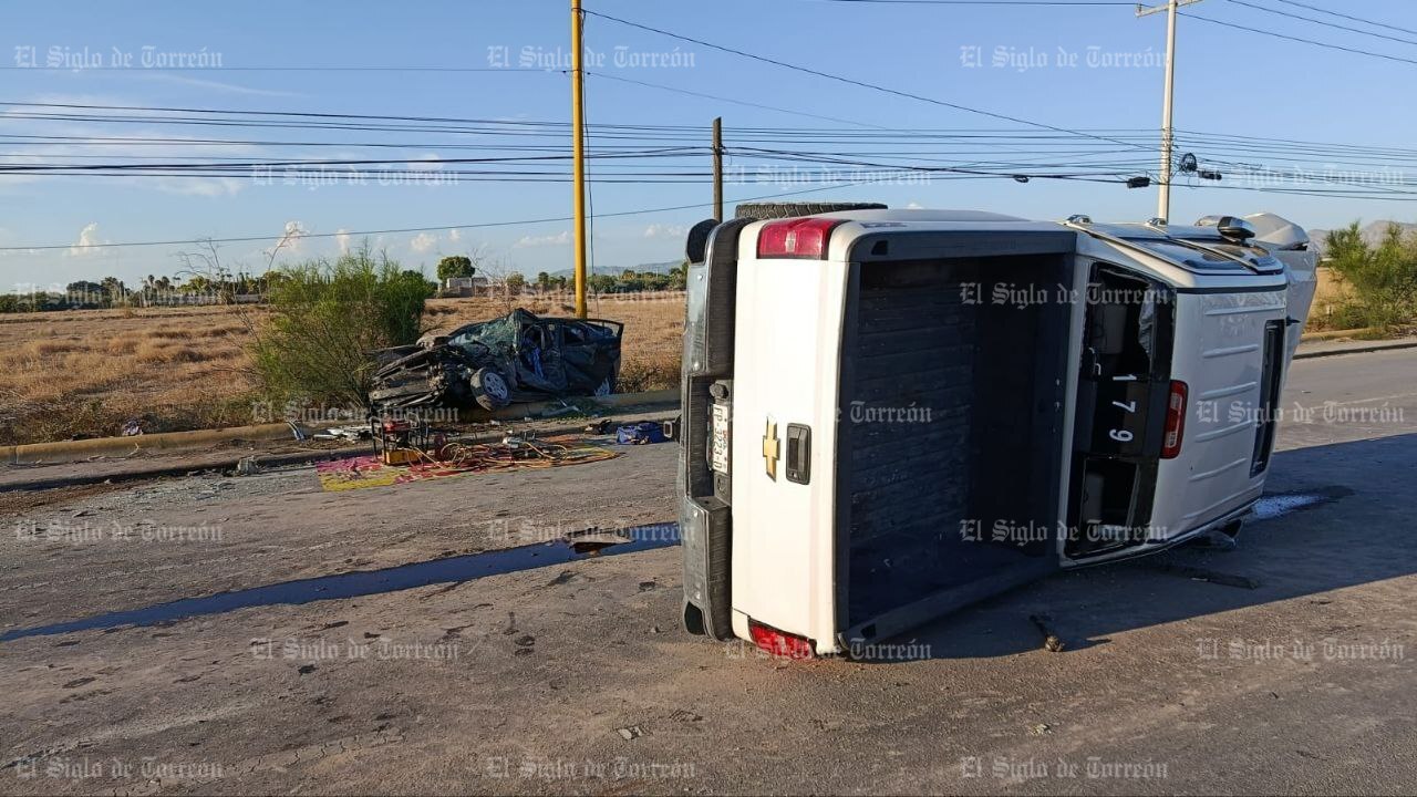 Muere joven embarazada y su bebé tras accidente en la carretera Matamoros–Torreón; ya son tres las víctimas