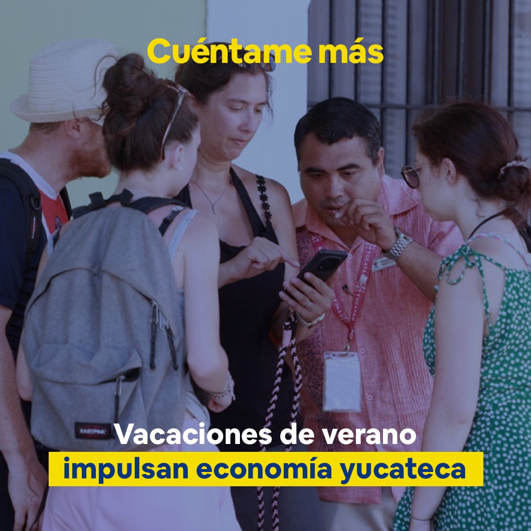 Vacaciones de verano impulsan economía yucateca