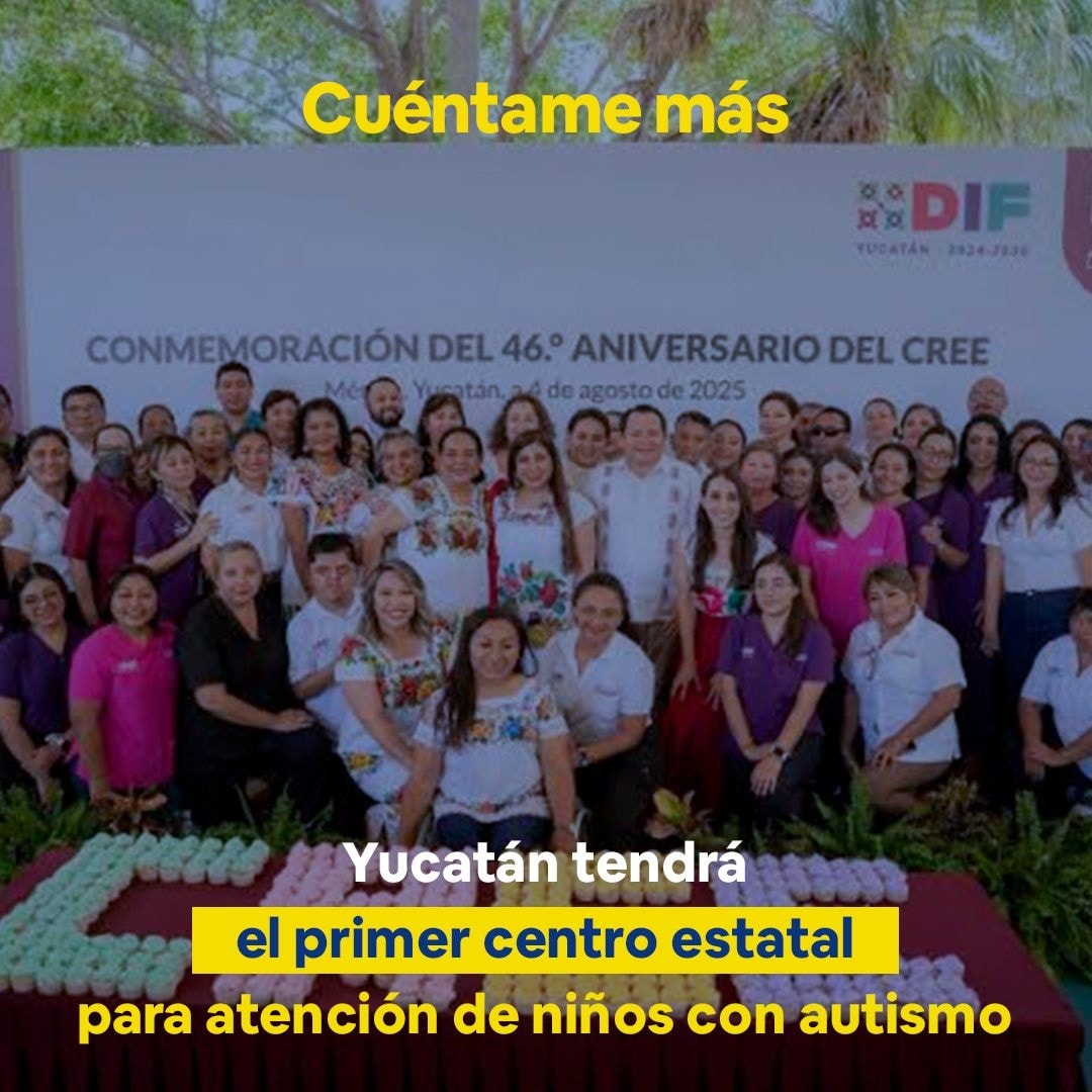 Yucatán tendrá el primer centro estatal para atención de niños con autismo