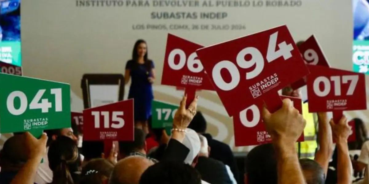 Subasta de bienes recuperados alcanza 40 millones de pesos