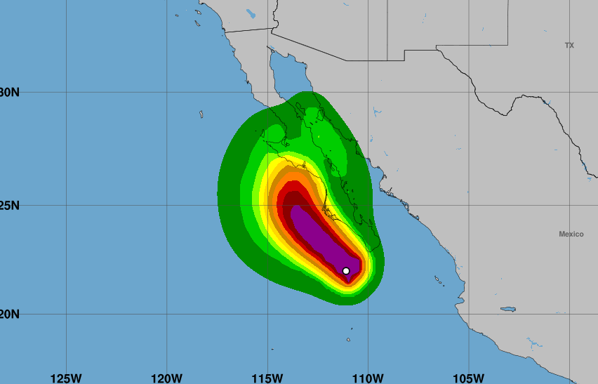 Lorena evoluciona a huracán categoría 1 ¿Cuál será su trayectoria?