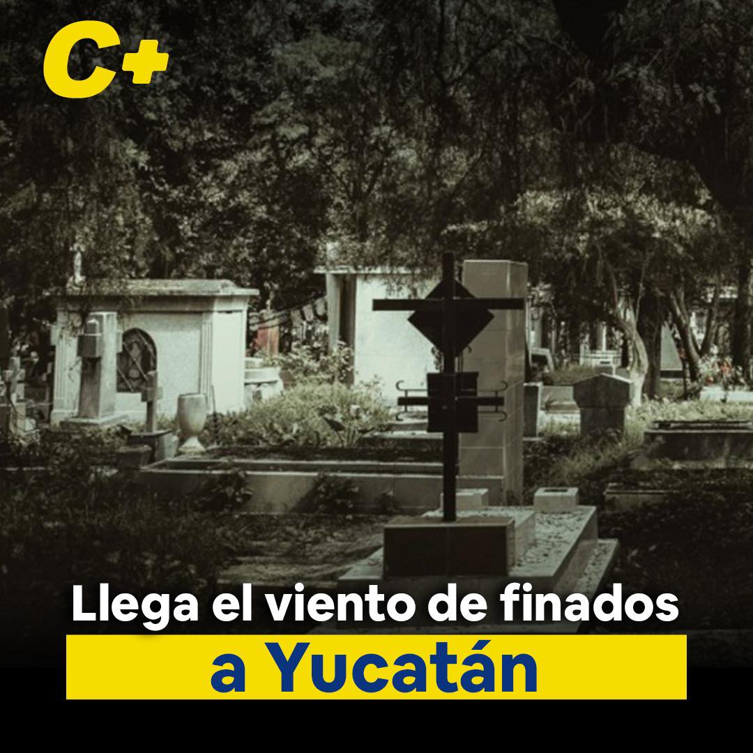 Llega el viento de finados a Yucatán