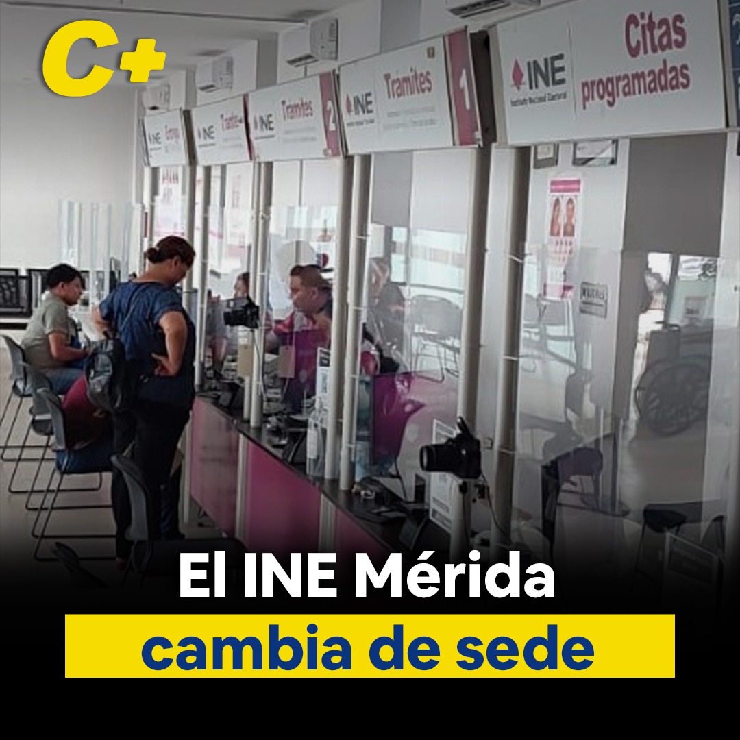 El INE Mérida cambia de sede
