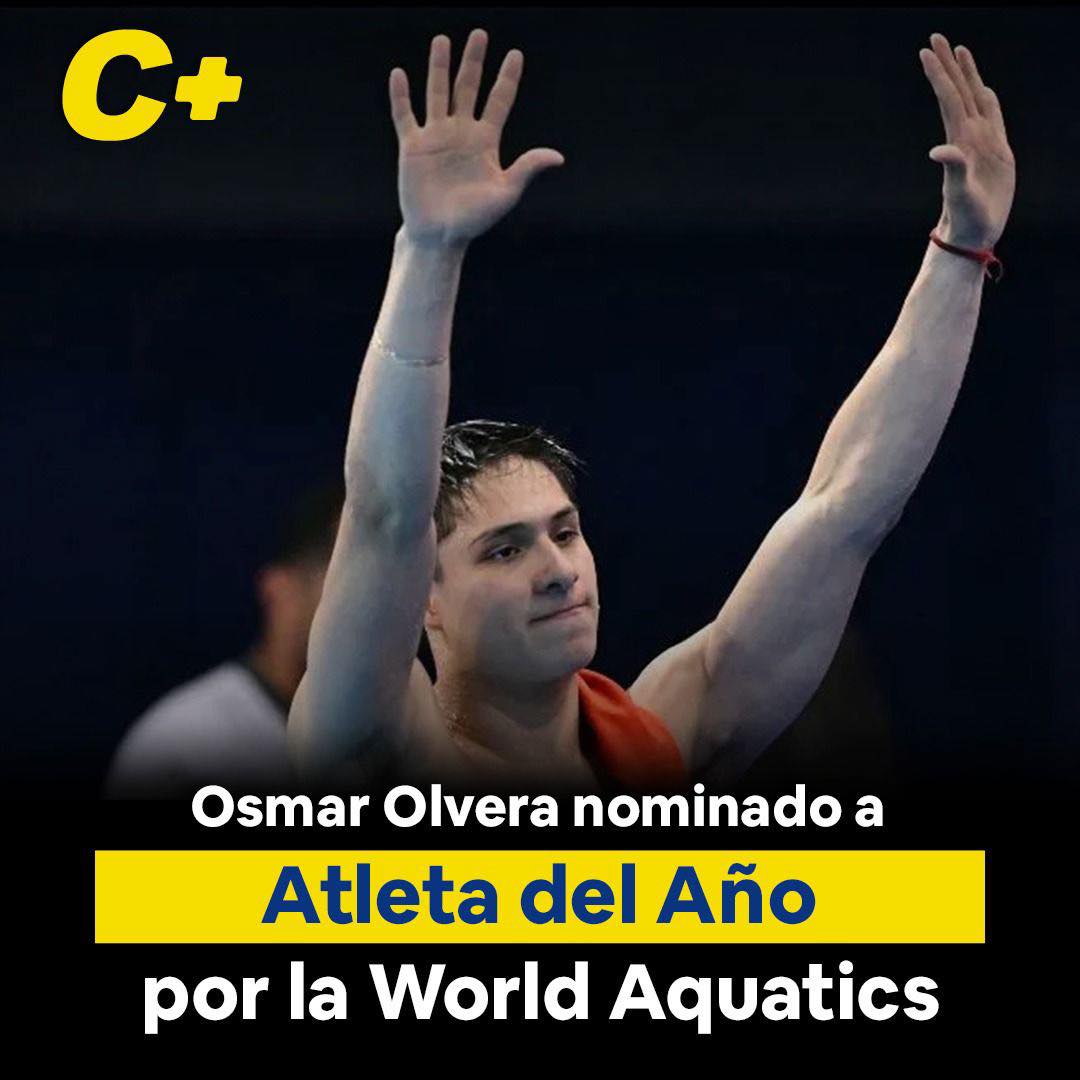 Osmar Olvera nominado a Atleta del Año por la World Aquatics