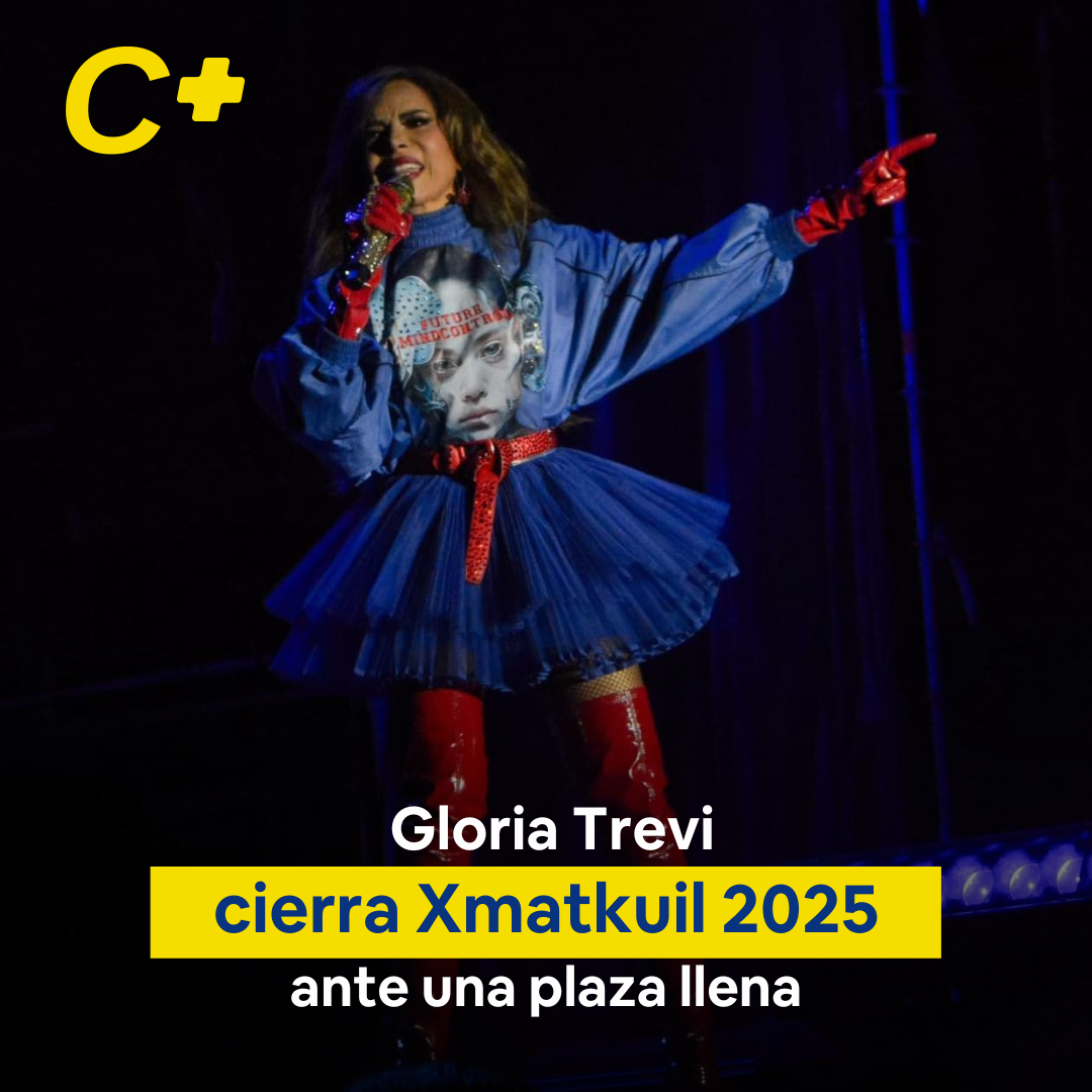 Gloria Trevi cierra Xmatkuil 2025 ante una plaza llena