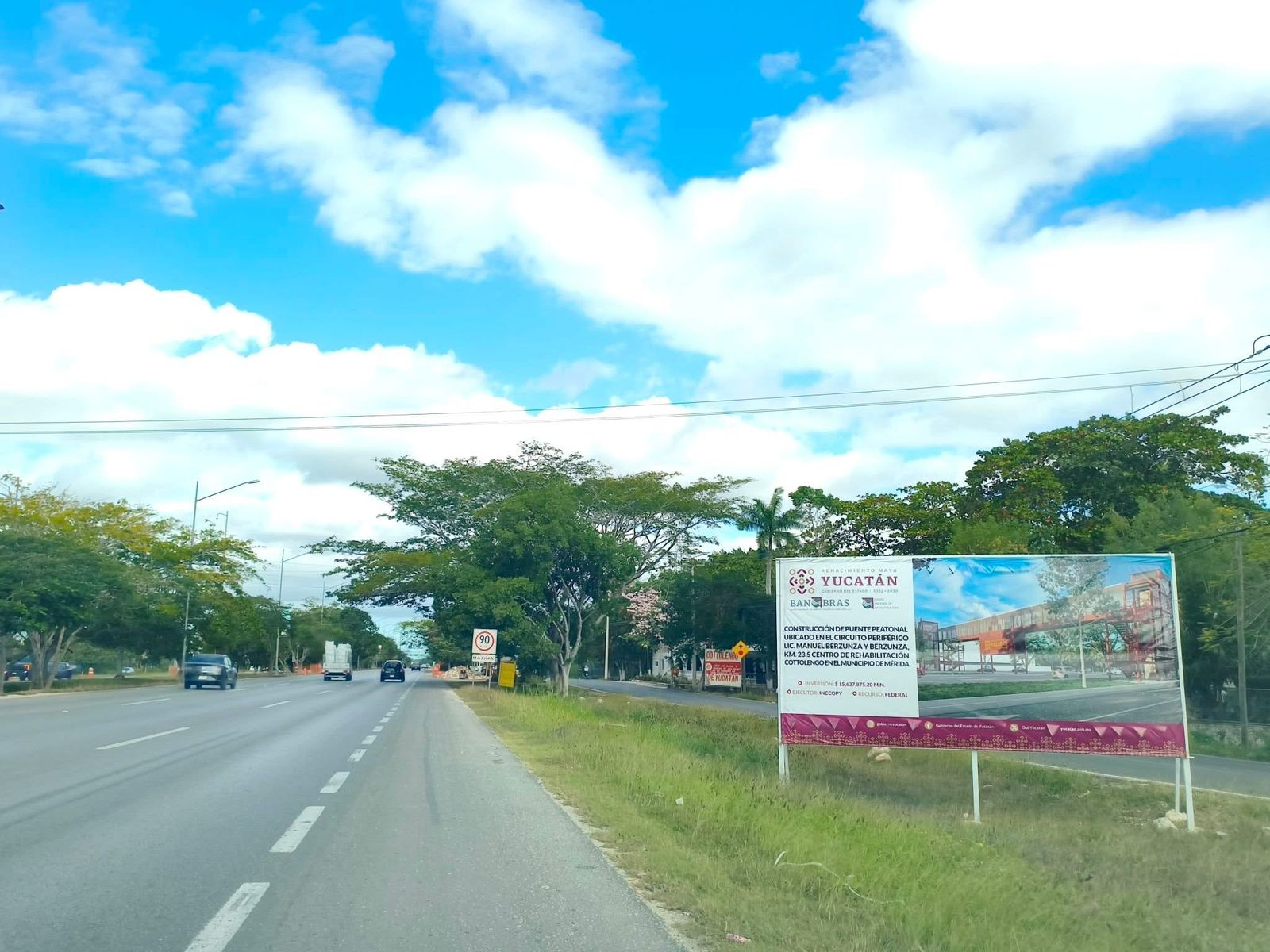 Nuevo cruce peatonal en el Periférico