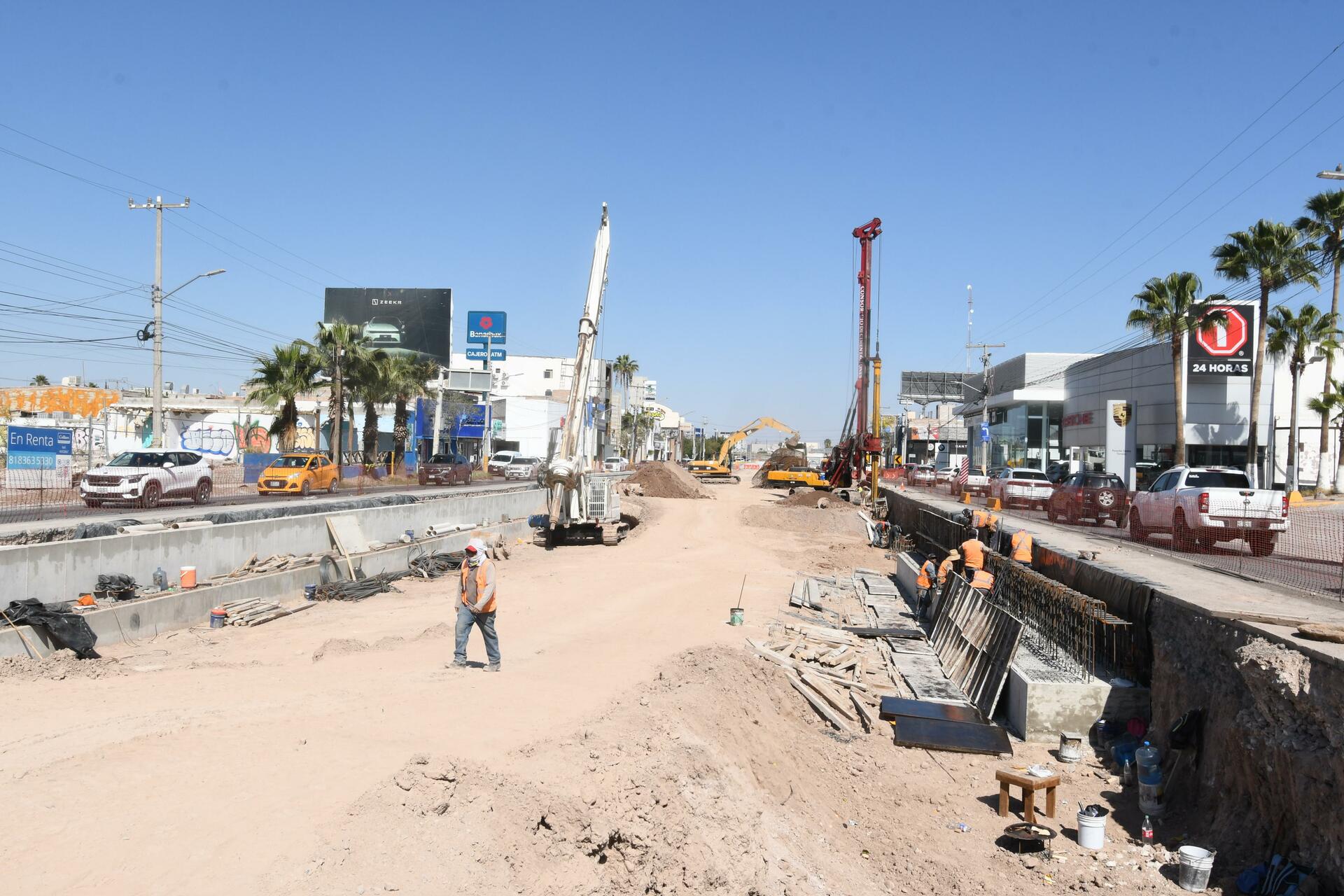 Contratiempos no frenan el Sistema Vial Abastos-Independencia; obra concluirá en noviembre