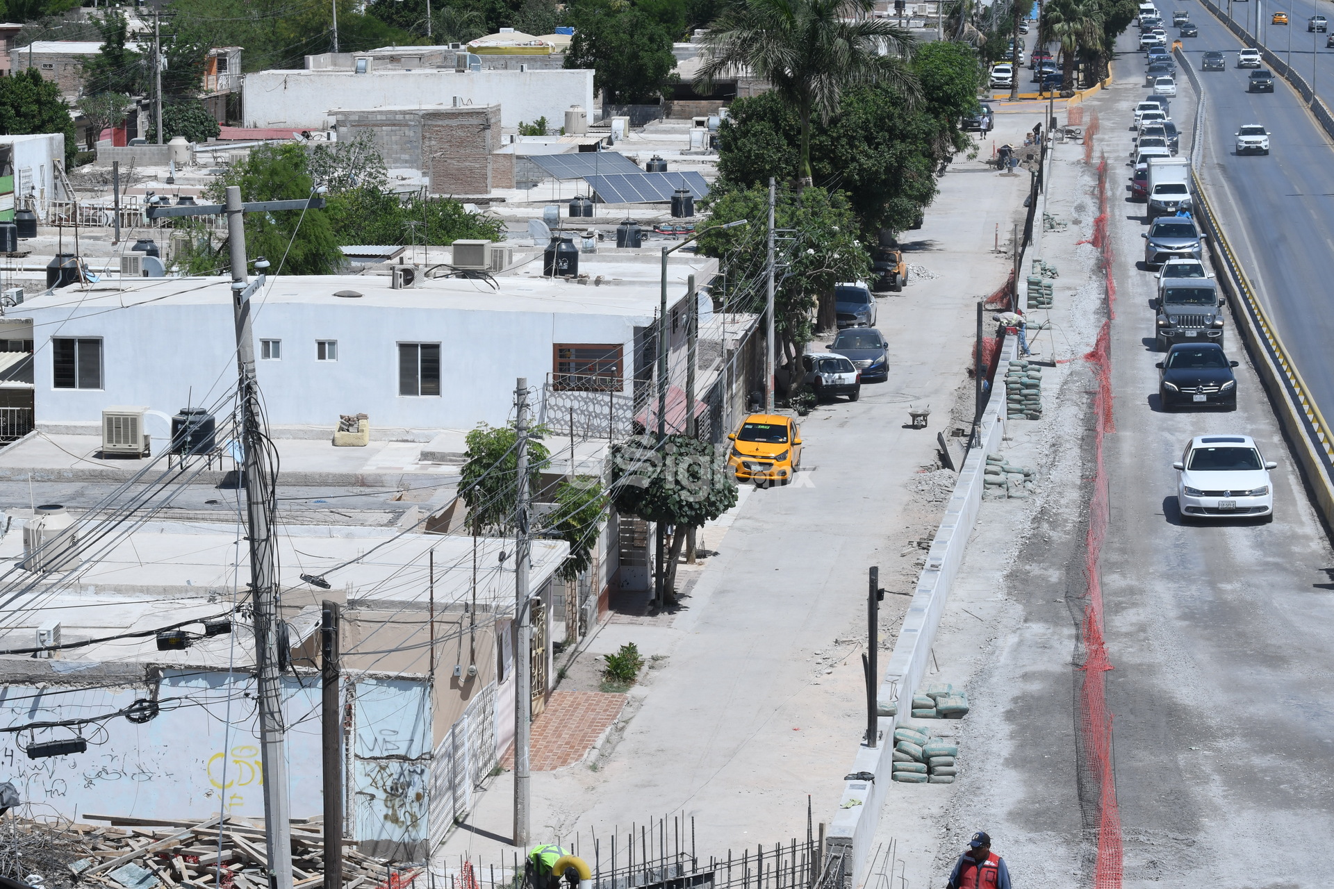 Vecinos de Villa Florida piden reparar casas por obra vial