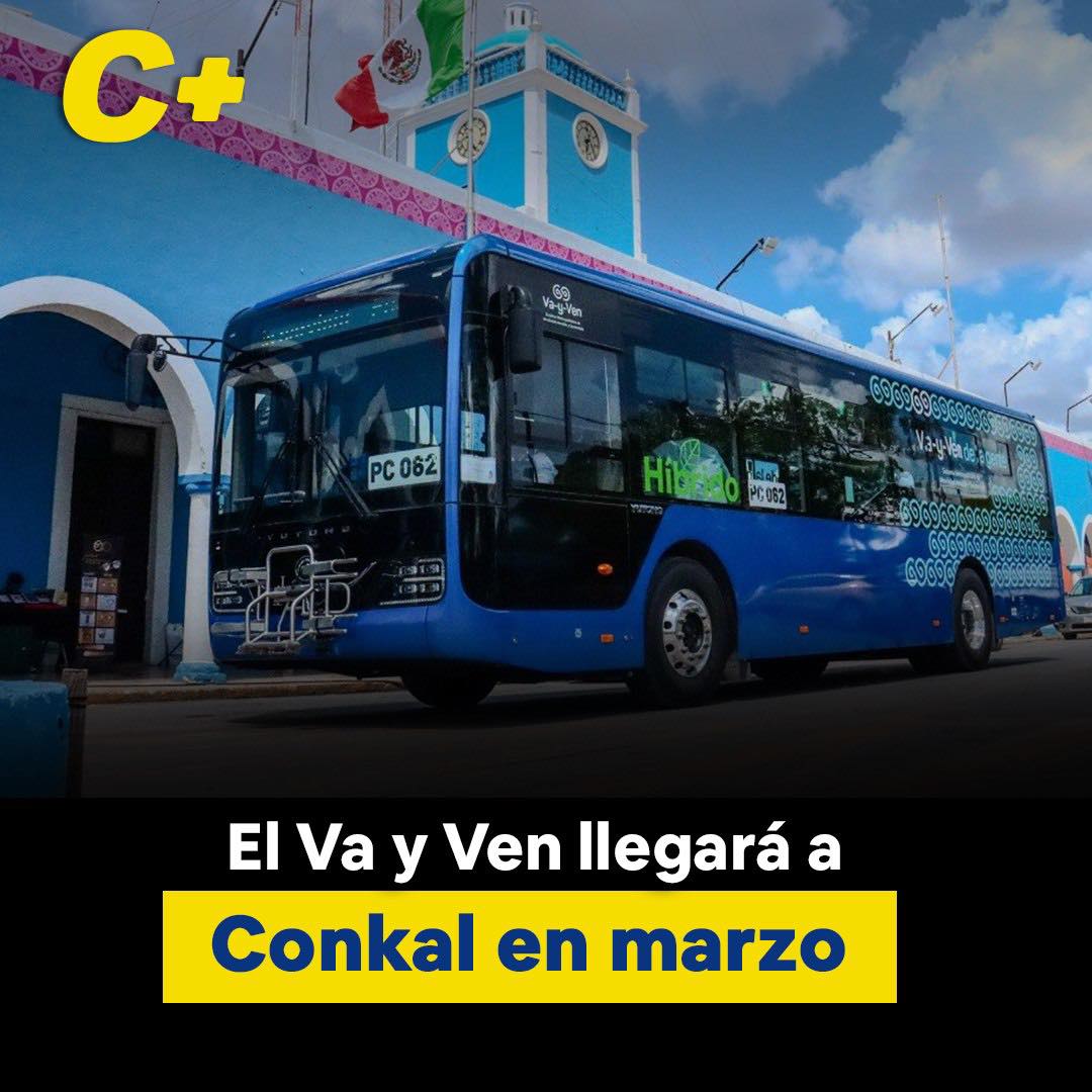 El Va y Ven llegará a Conkal en marzo