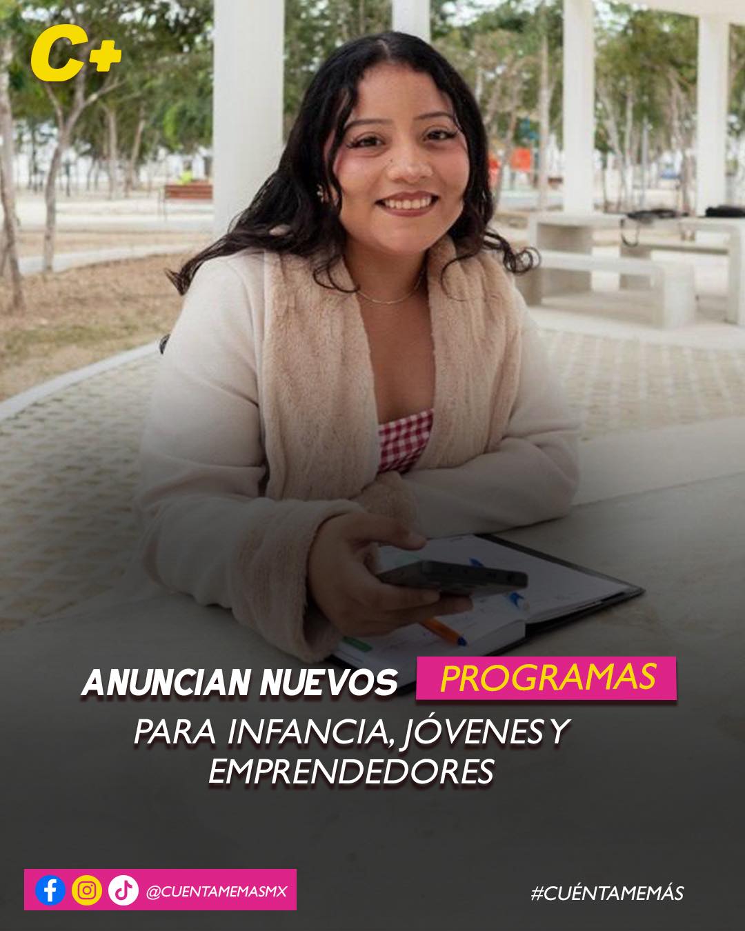 Anuncian nuevos programas para infancia, jóvenes y emprendedores