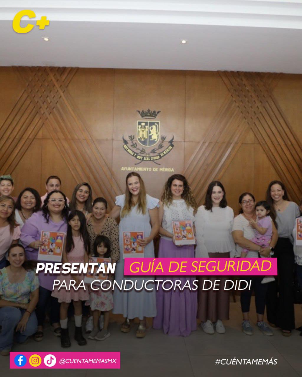 Presentan guía de seguridad para conductoras de DiDi en Mérida