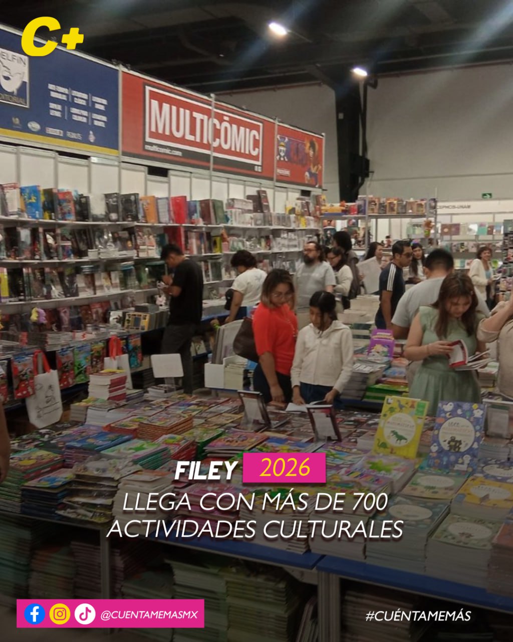 FILEY 2026 llega a Mérida con más de 700 actividades culturales