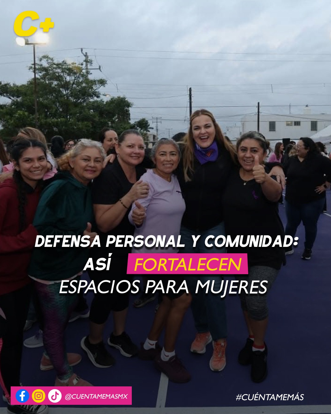 Defensa personal y comunidad: así fortalecen espacios para mujeres