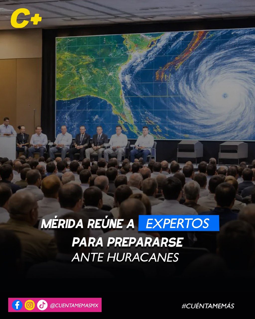 Mérida reúne a expertos para prepararse ante huracanes