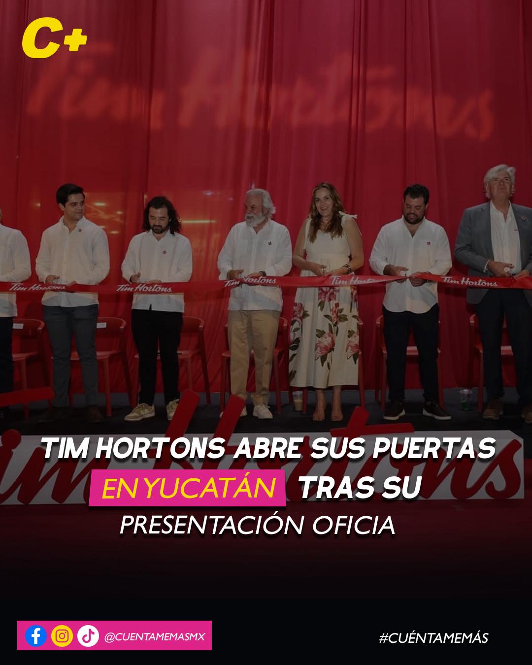 Tim Hortons abre sus puertas en Yucatán tras su presentación oficial