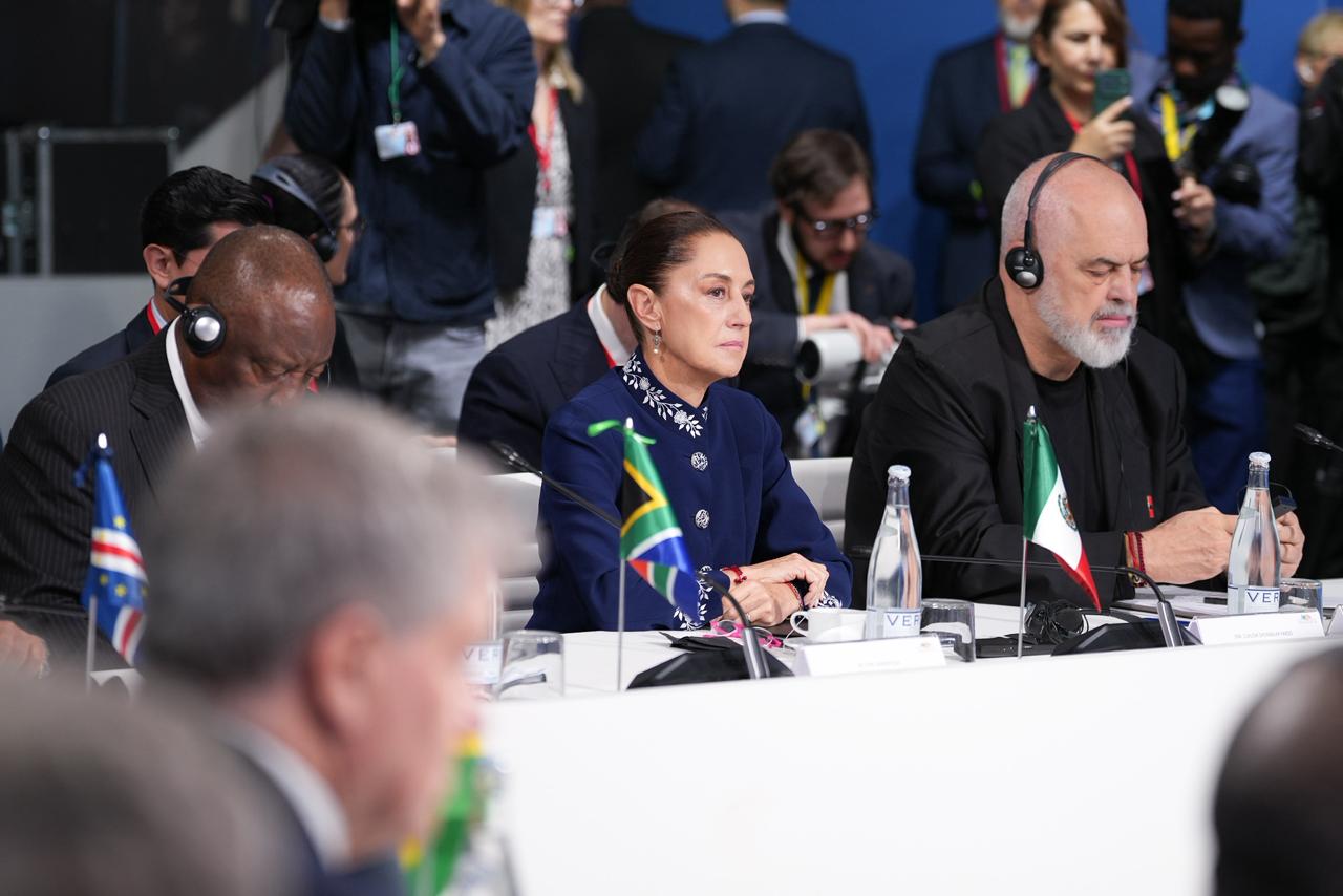 Sheinbaum propone destinar gasto militar a la reforestación global