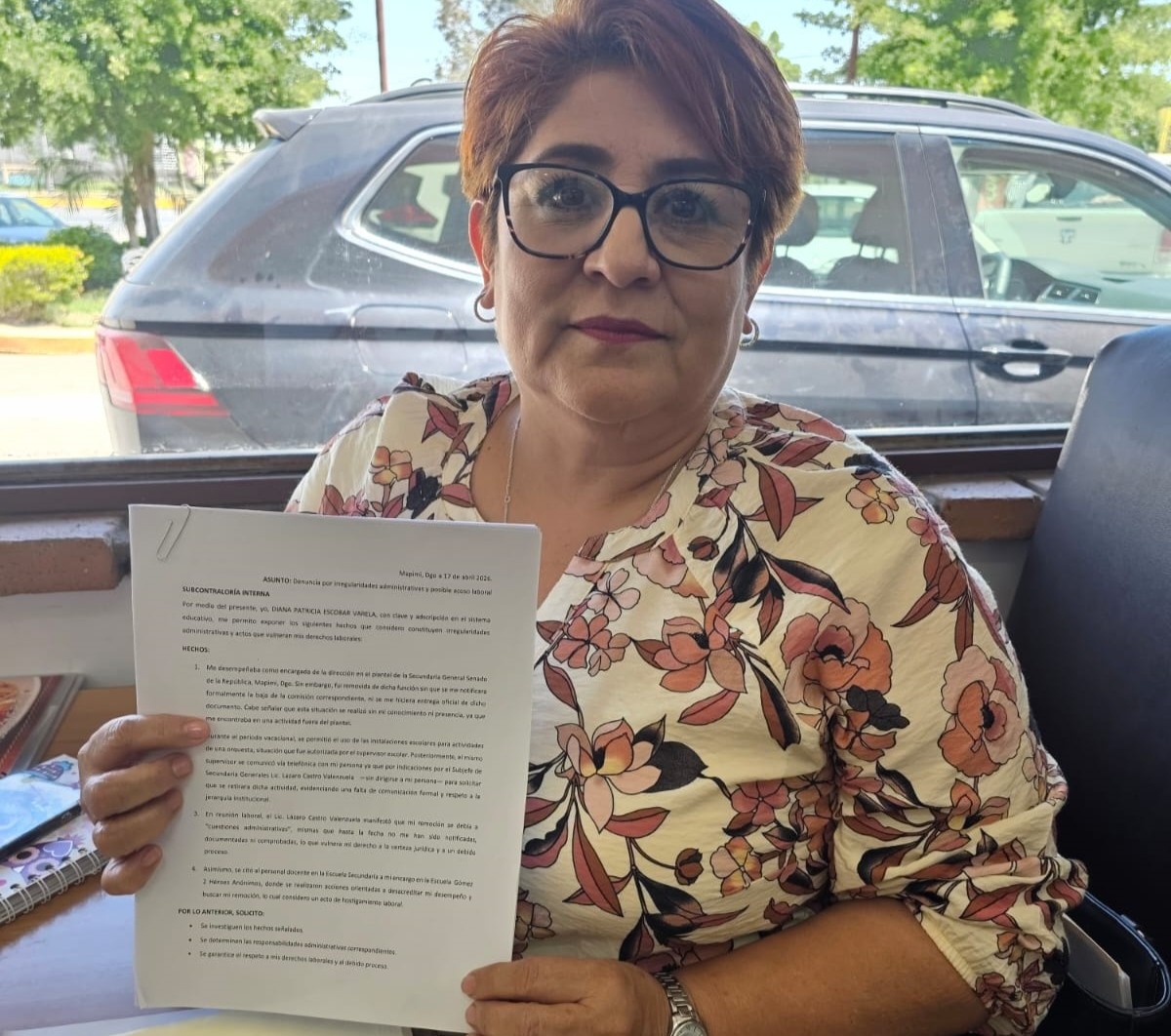 Docente denuncia represalias por acusar a abusador