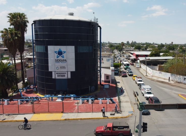 Anuncian baja presión de agua en sectores de Gómez Palacio
