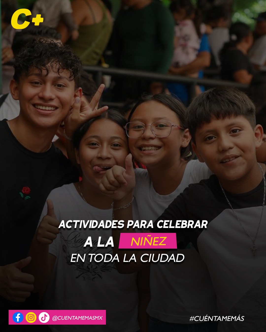 Actividades para celebrar a la niñez en toda la ciudad