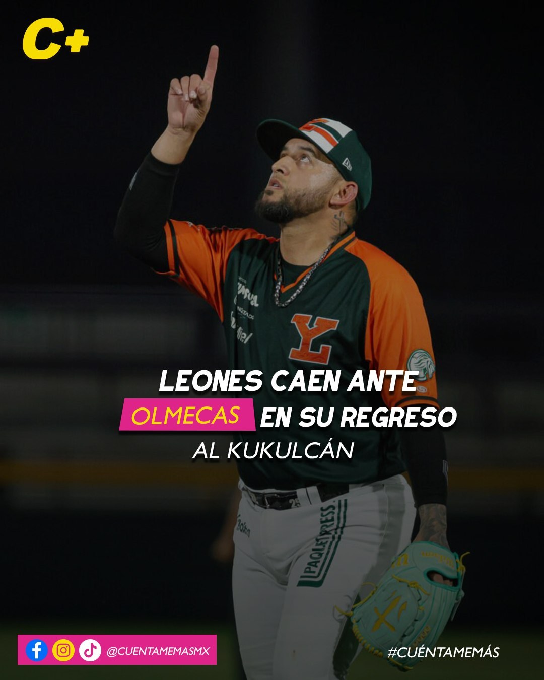 Leones caen ante Olmecas en su regreso al Kukulcán