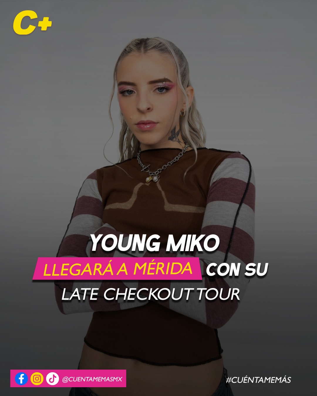 Young Miko llegará a Mérida con su Late Checkout Tour