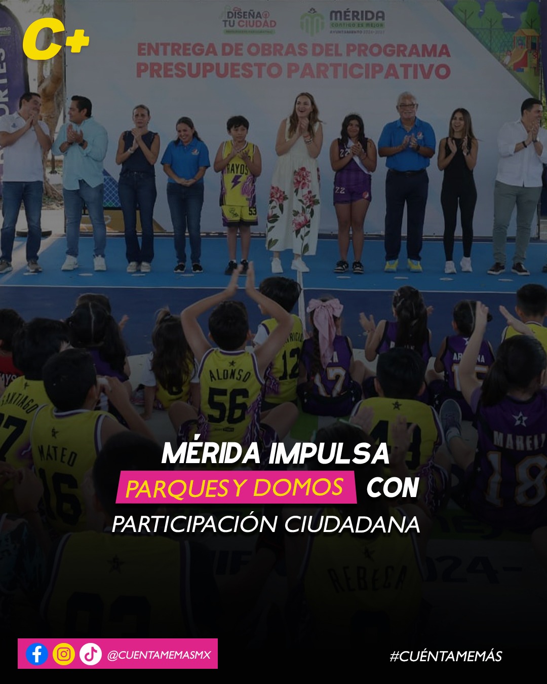 Mérida impulsa parques y domos con participación ciudadana