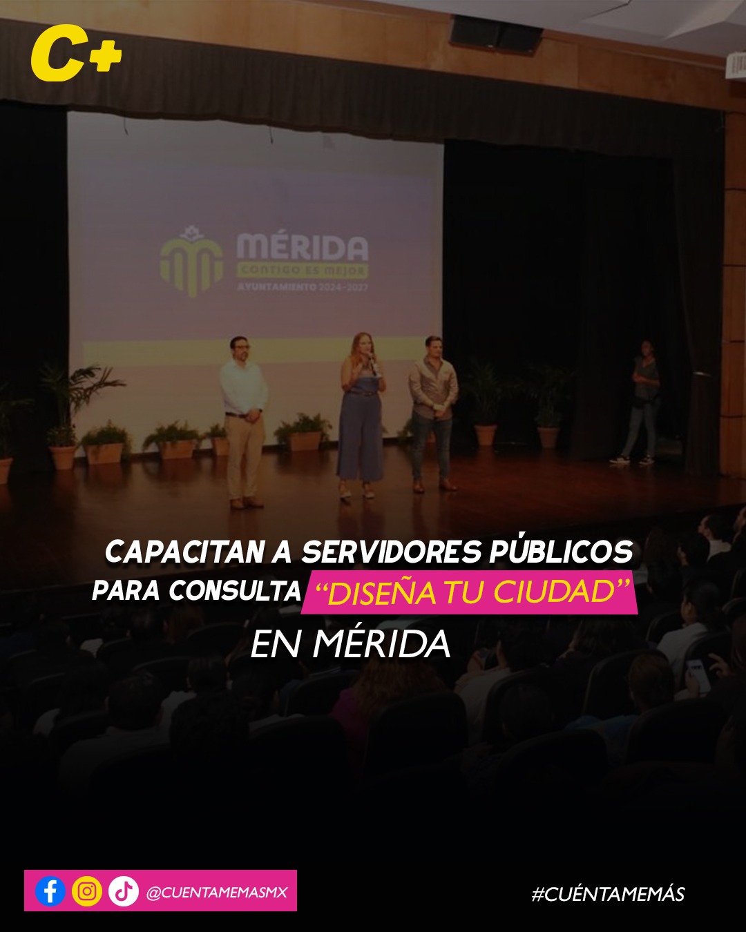 Capacitan a servidores públicos para consulta “Diseña tu Ciudad” en Mérida