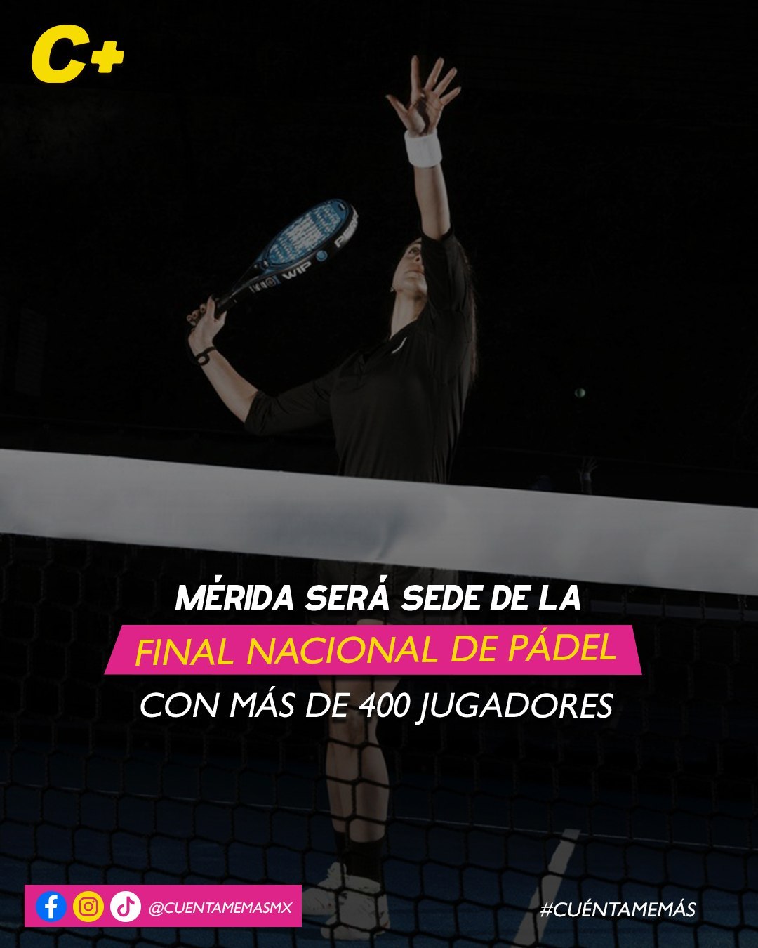 Mérida será sede de la final nacional de pádel con más de 400 jugadores