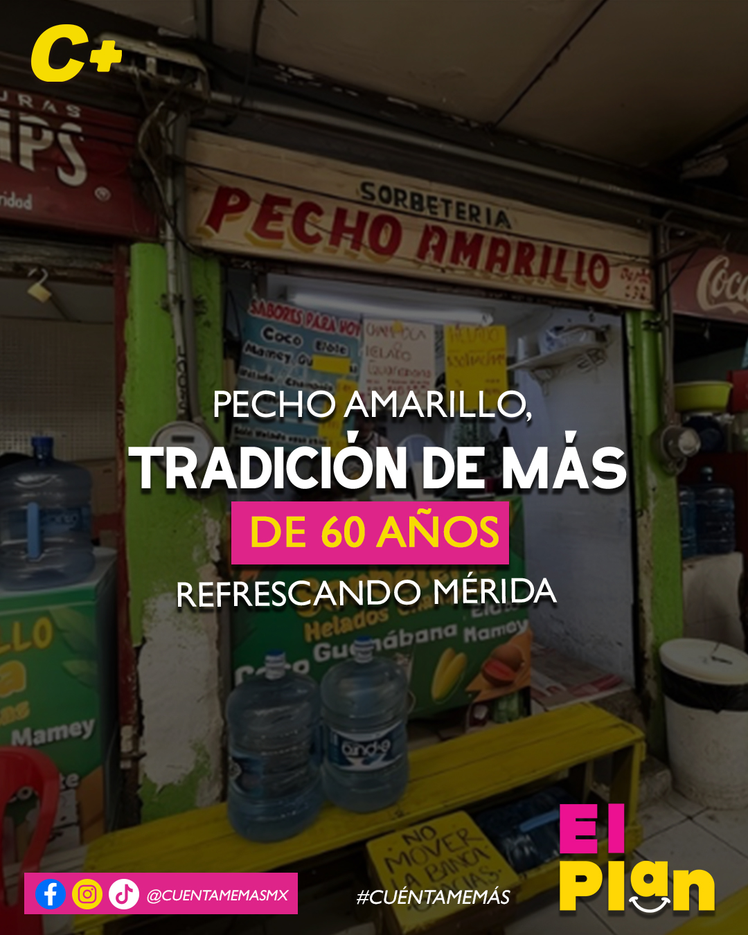 Un clásico para refrescarte en el centro de Mérida