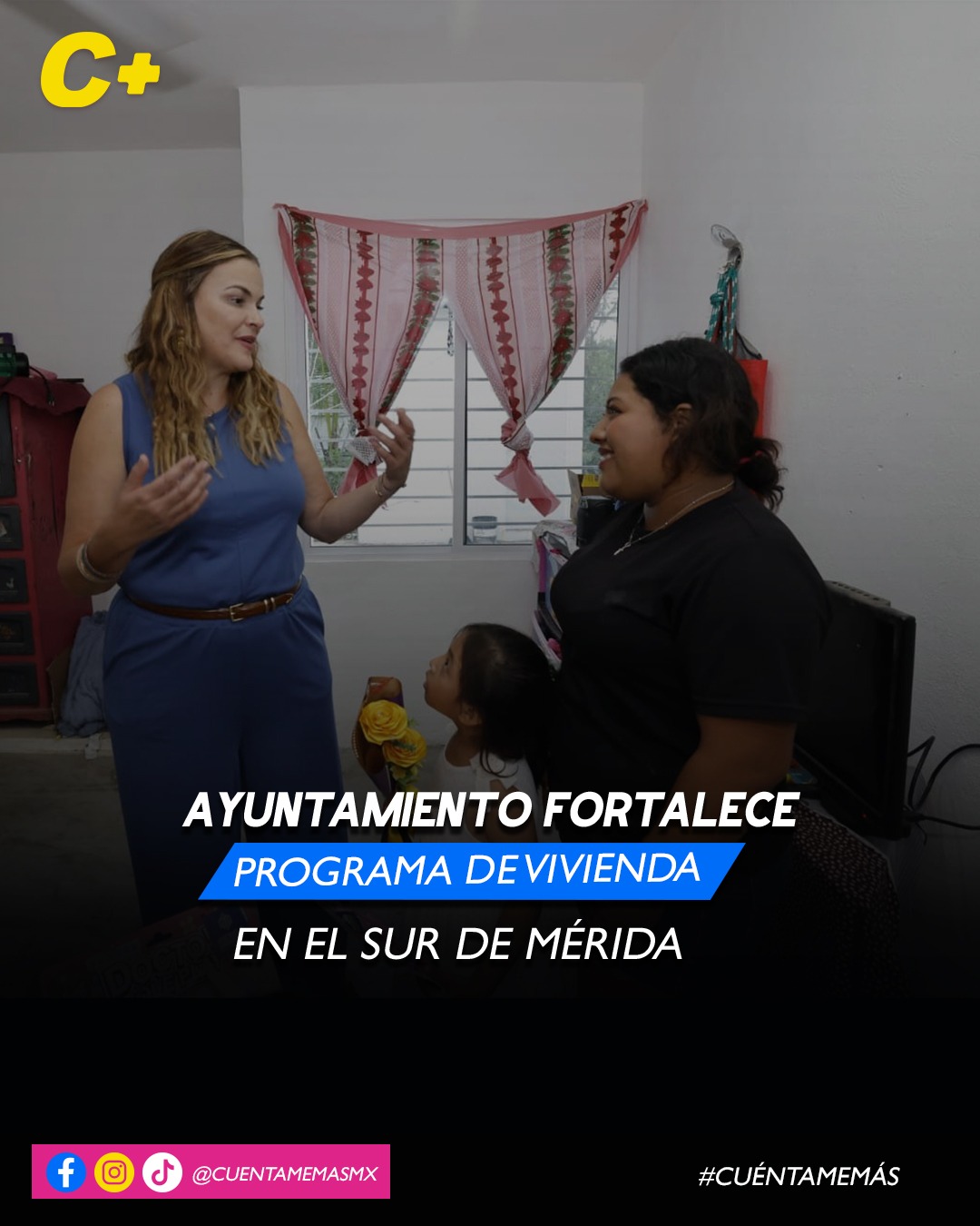 Ayuntamiento fortalece programa de vivienda en el sur de Mérida