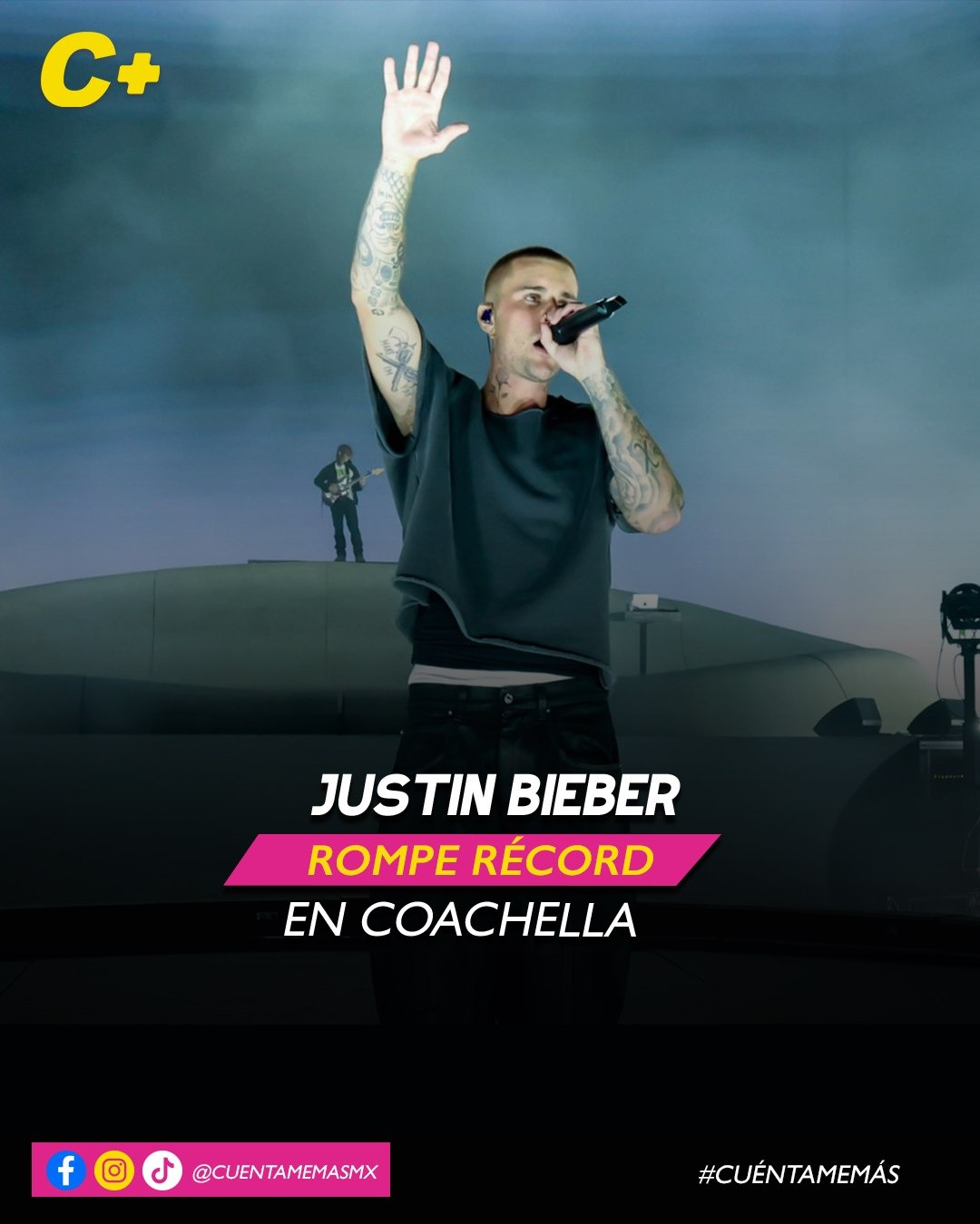 Justin Bieber rompe récord en Coachella