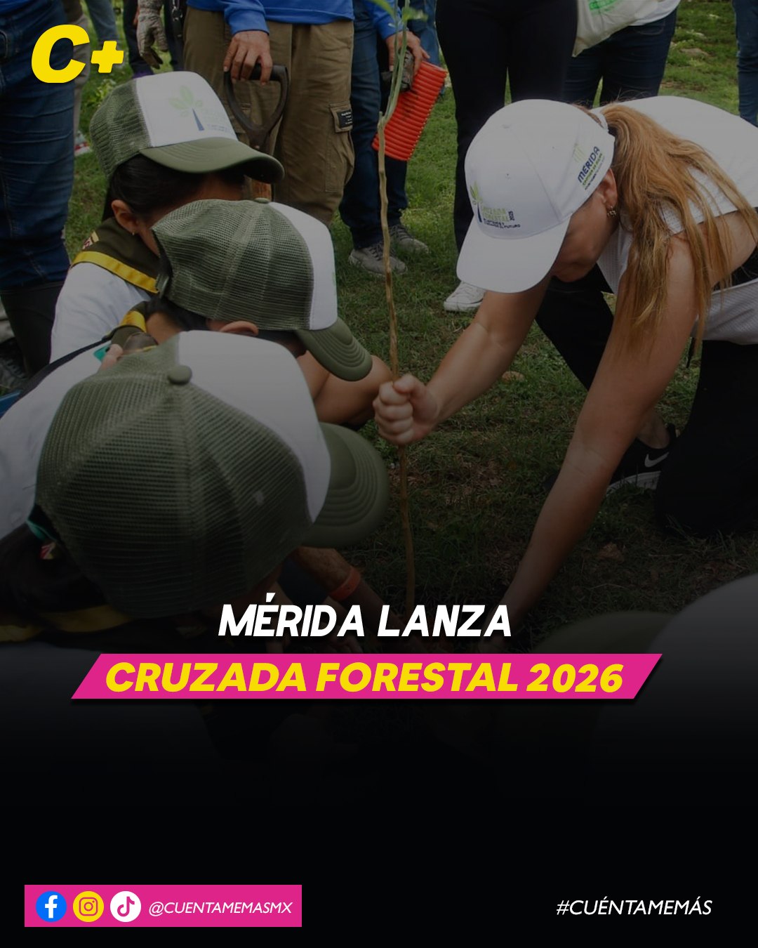 Mérida lanza Cruzada Forestal 2026