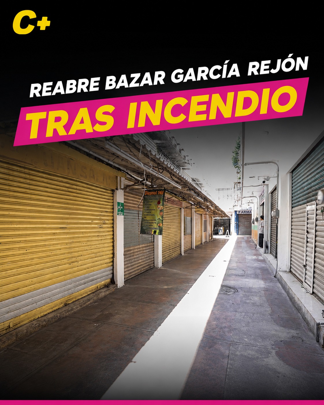 Bazar García Rejón reabre tras trabajos eléctricos y de mantenimiento